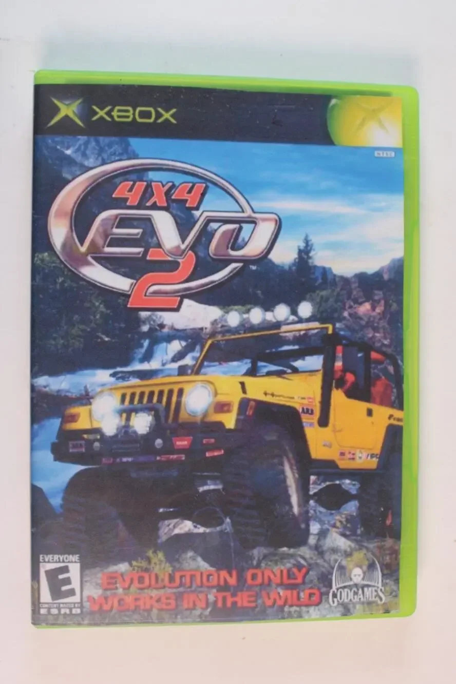 4x4 EVO 2 (Microsoft Xbox, 2001) W/ Manual, Tested/Works